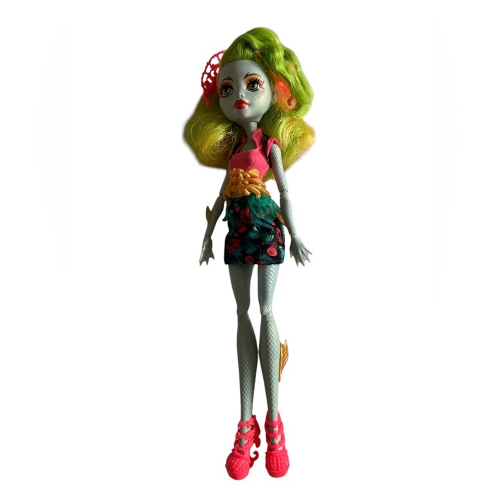 Monster High Freaky Fusion Lagoona and Jinafire Lagoona Fire Mattel Toy Doll